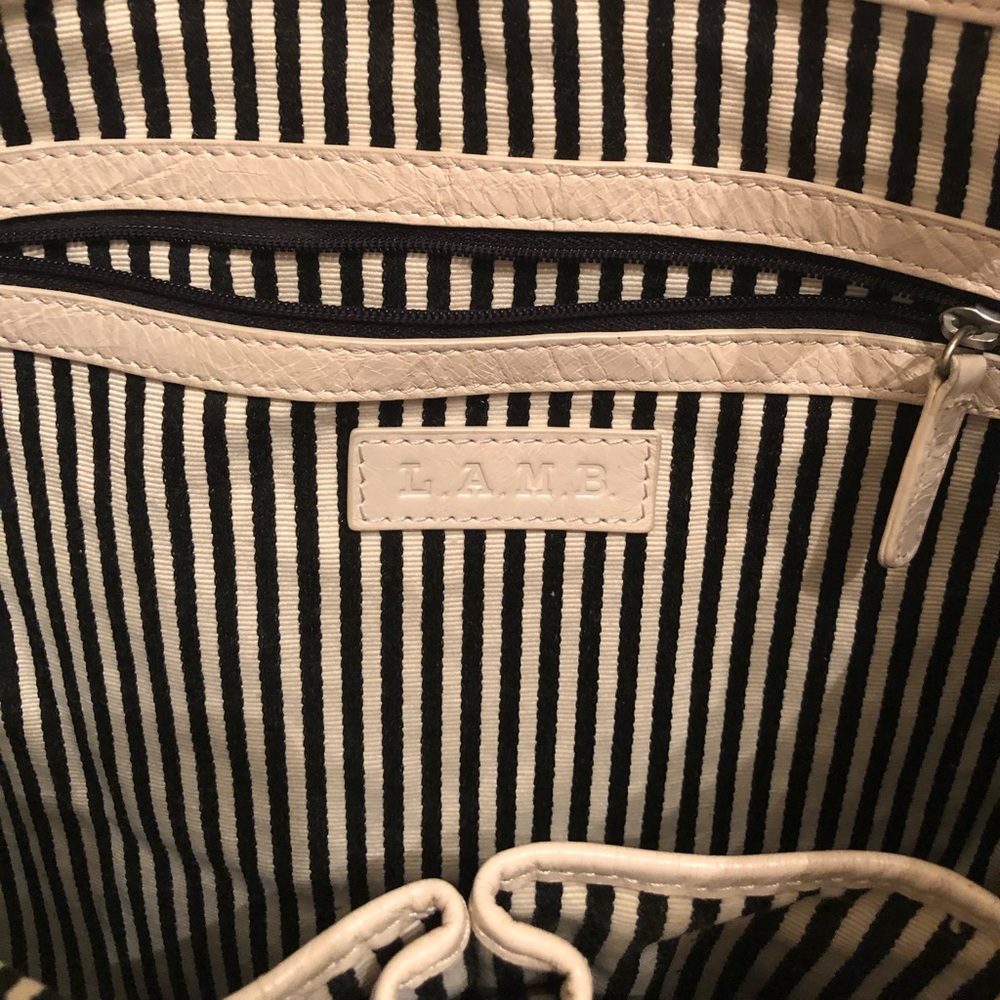 L.A.M.B. Ivory leather bag - Picture 4 of 6